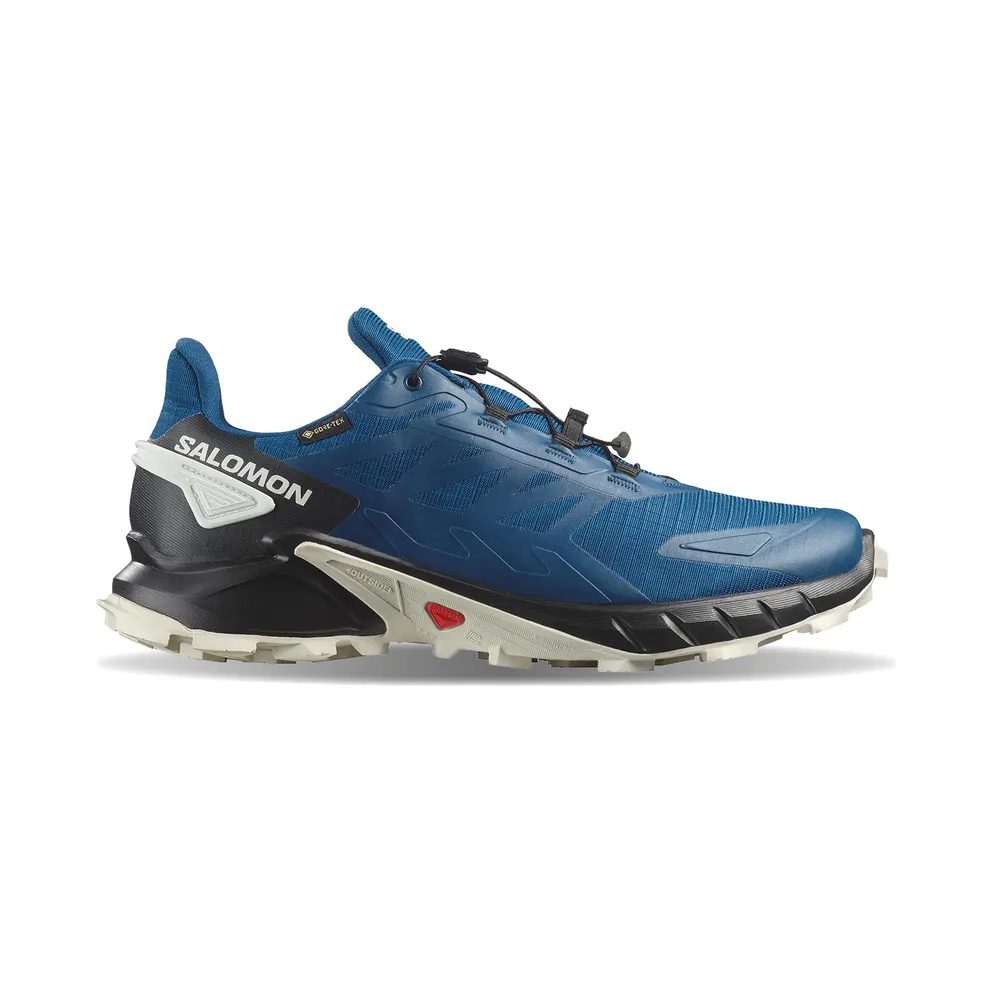 Salomon Supercross 4 Gore-Tex Poseidon Black Lunar Rock
