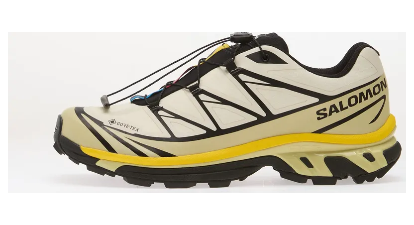 Salomon XT-6 Gore-Tex Vanilla Ice Bog Shadow Green