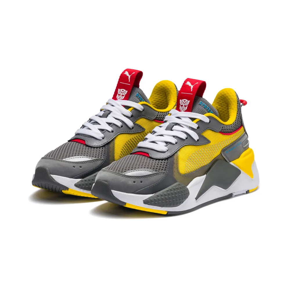 Puma RS-X Toys Transformers Bumblebee (GS) Quiet Shade/Cyber Yellow (370738-02)