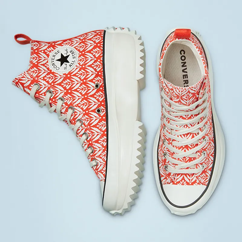 Converse Summer Spirit Run Star Hike High Top Bright Poppy/egret/Black (171922C)