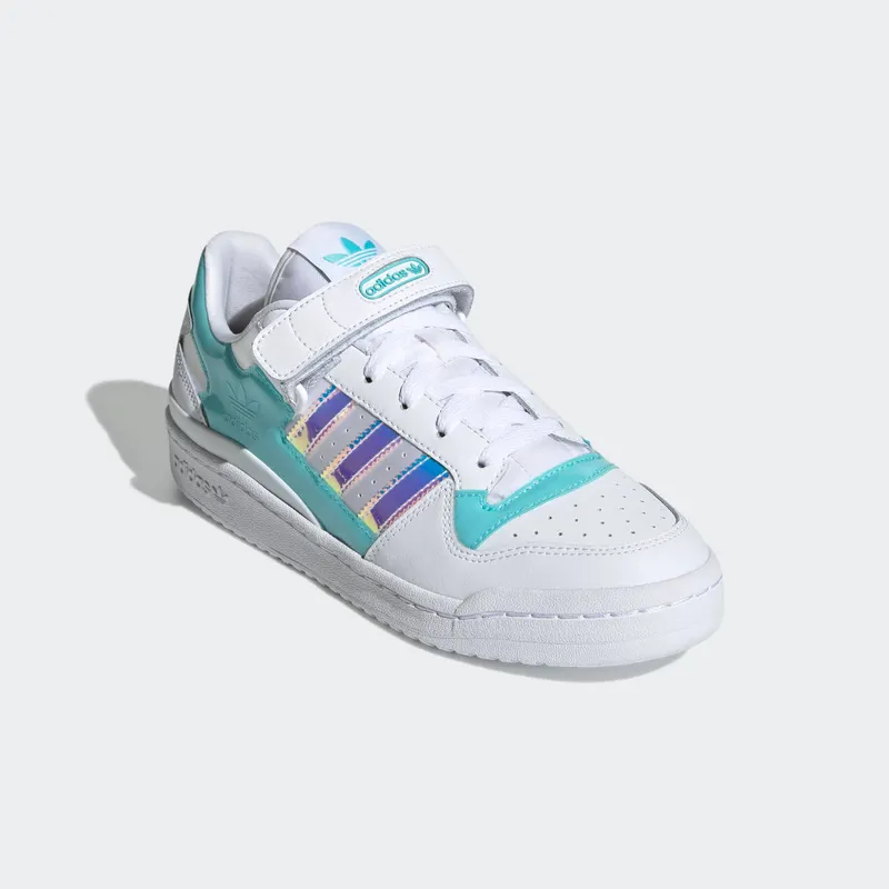 adidas Forum Low Cloud White / Pulse Aqua / Pink Tint (GX3398)