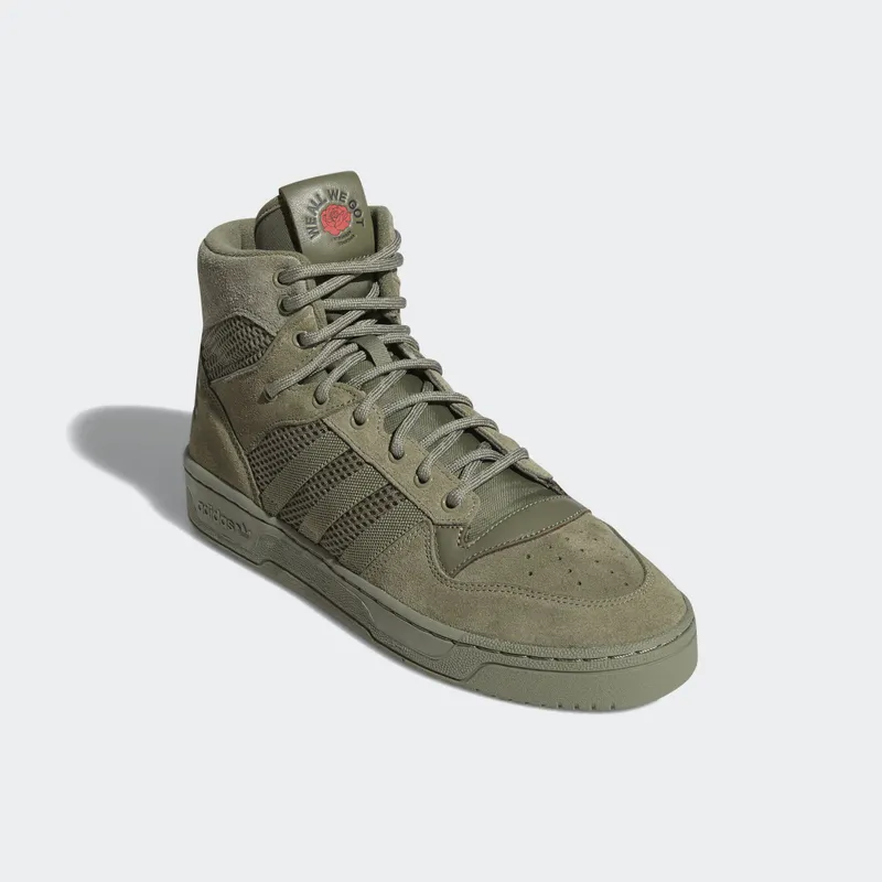 adidas Rivalry Hi We All We Got Legacy Green/Core Black/Lush Red (FX3470)