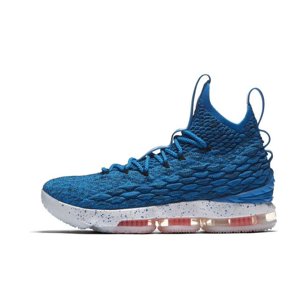 Nike LeBron 15 Hardwood Classics Photo Blue/Photo Blue-Total Orange (897648-400)