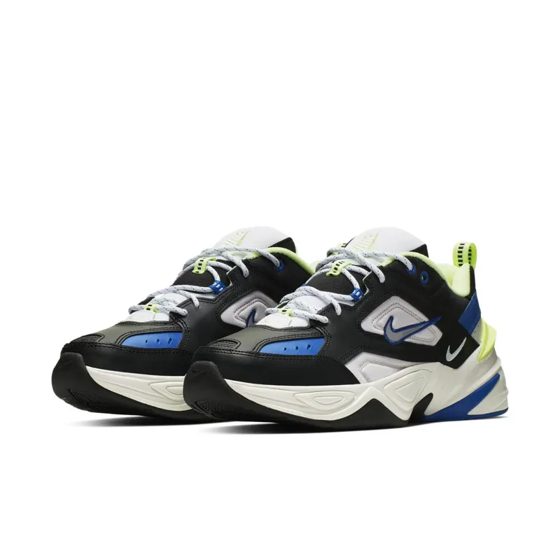 Nike M2K Tekno Black Royal Volt Black/Metallic Silver-Barely Volt-Sail (CI2969-002)