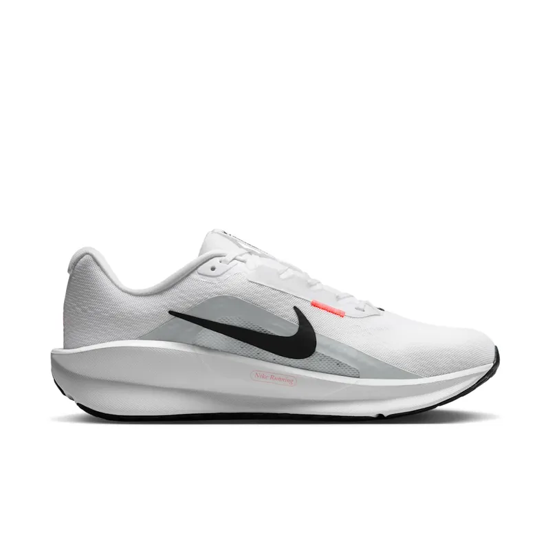 Nike Downshifter 13 White Pure Platinum Bright Crimson Black (FD6454-107)