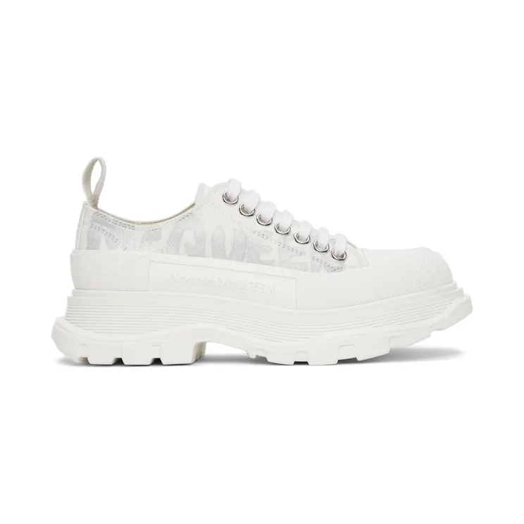 Alexander McQueen Graffiti Sneakers (676711W4RQ2)