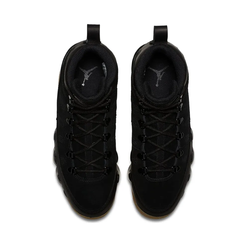 Jordan 9 Retro Boot Black Gum Black/Black-Gum Light Brown (AR4491-025)