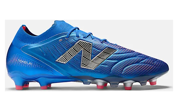 New Balance Tekela Elite Low Laced FG V5 Blue Gemstone Energy Red Silver (ST1FLMP5)