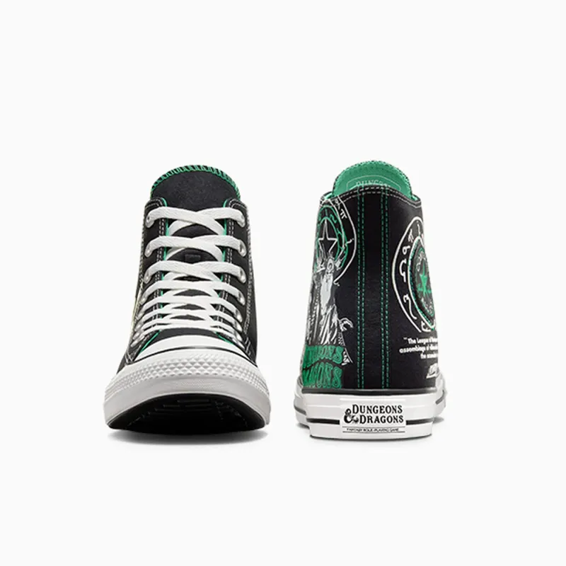 Converse Chuck Taylor All Star Hi Dungeons & Dragons Black Green (A09885C)