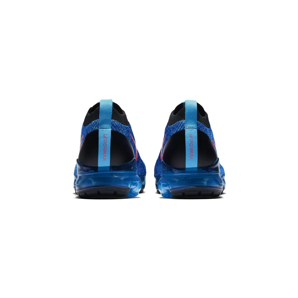 Nike Air VaporMax Flyknit 3 Blue Fury Blue Fury/Flash Crimson-Racer Blue-Black-Metallic Silver (AJ6900-401)