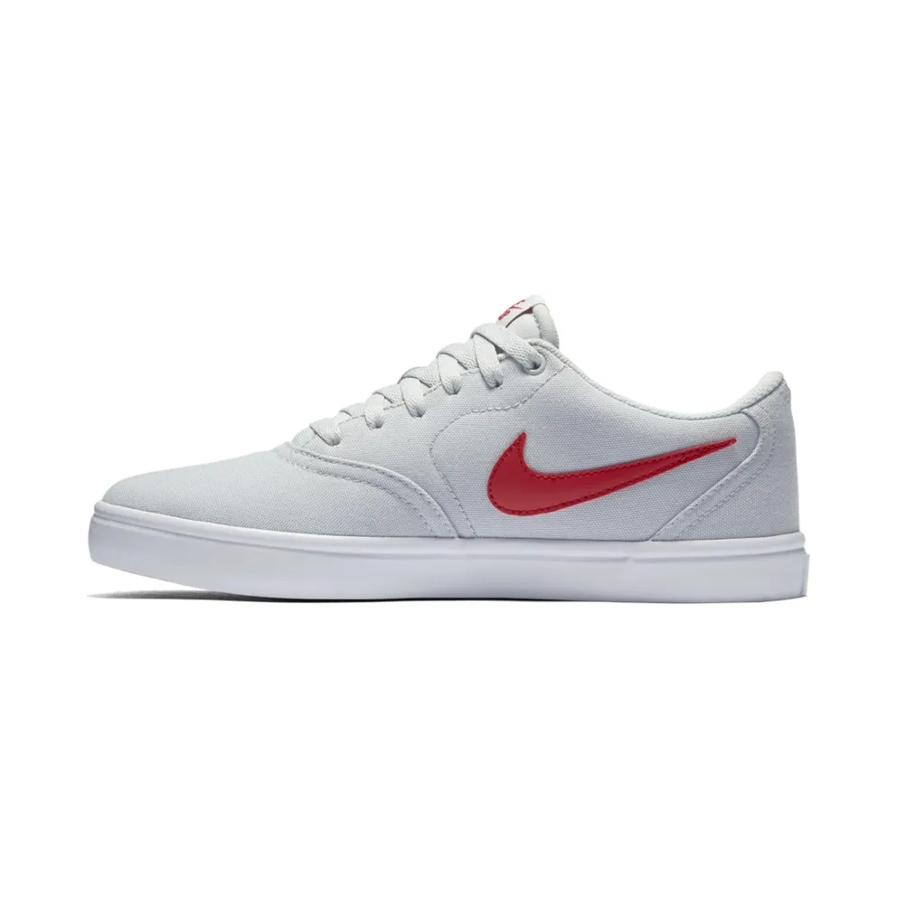 Nike SB Check Solar CNVS Pure Platinum Pure Platinum/University Red White (843896-006)