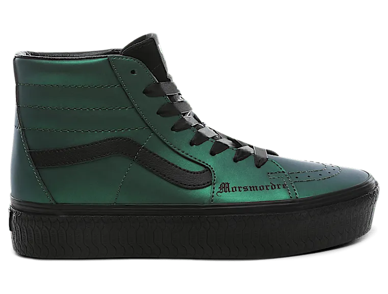 Vans Harry Potter x Sk8-Hi Platform RB ‘Morsmordre Dark Arts’ Green/Black (VN0A4BTVXKQ)