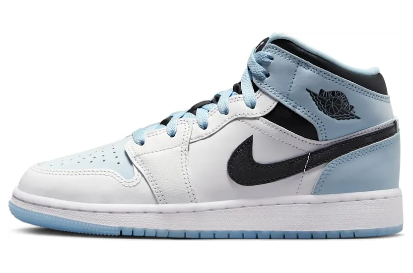 Air Jordan 1 Mid SE GS “Ice Blue” (DV1337-104)