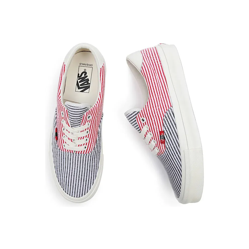 Vans Vault OG Style 45 LX Maritime Nautical Stripes Black Goji Berry (VN0A4UVGAR7)