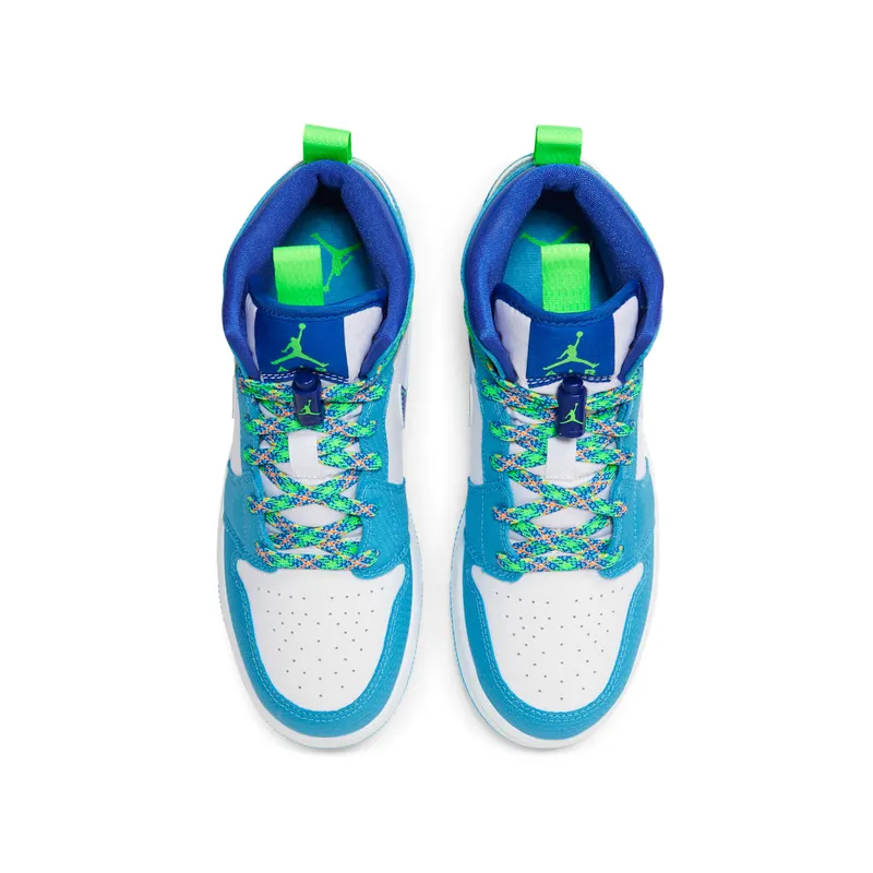 Jordan 1 Mid Sprite Blue (GS) (DA8010-400)