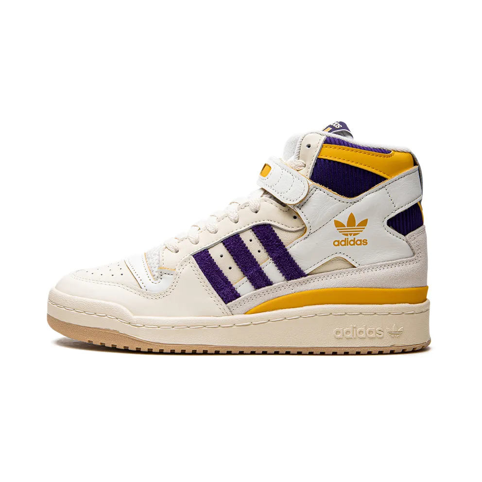 adidas Forum 84 High Schuh Cream White / Collegiate Purple / Collegiate Gold (GX9054)