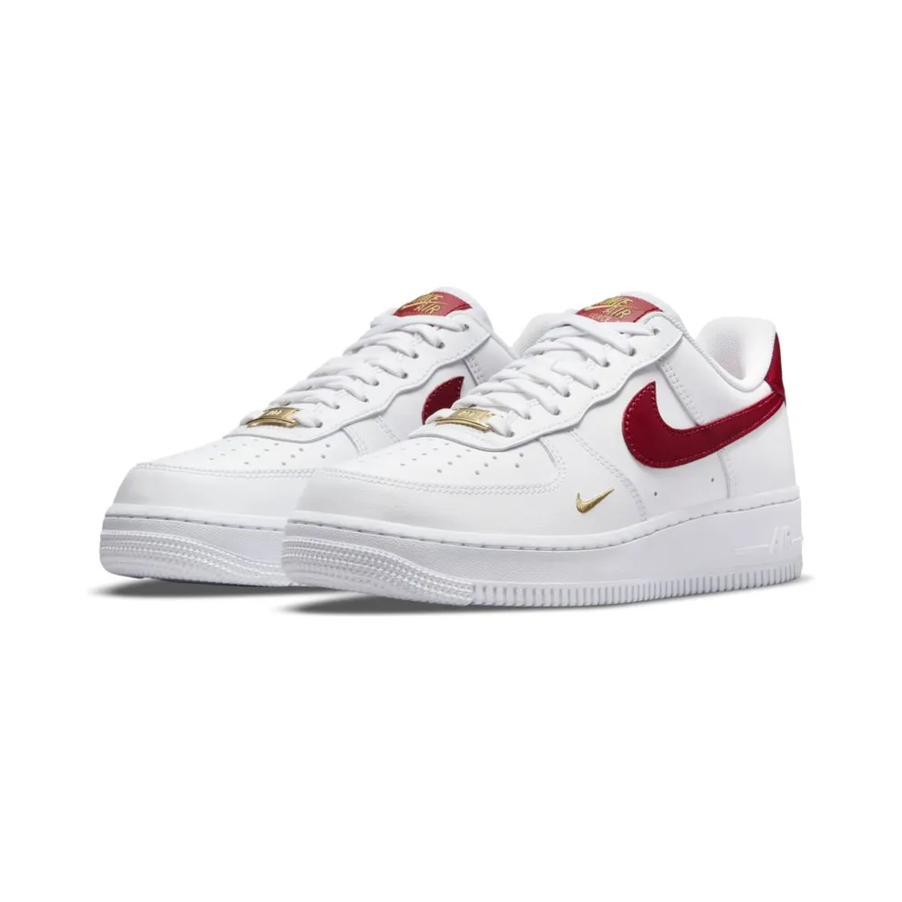 Nike Air Force 1 07 Red Mini Swoosh (CZ0270-104)