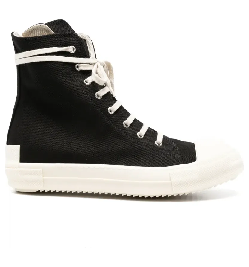 Rick Owens DRKSHDW Sneaks High-Top-Sneakers – Schwarz (DU02F6800DOEH1)