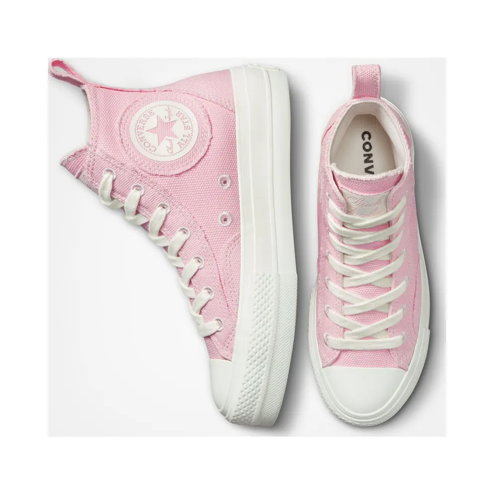 Converse Chuck Taylor All Star Lift Platform Oversized Patch Sunrise Pink/sunrise Pink