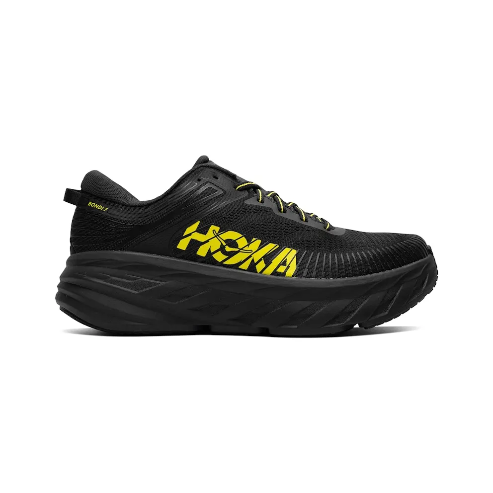 Hoka One Bondi 7 Black Citrus (1110518-BHK)