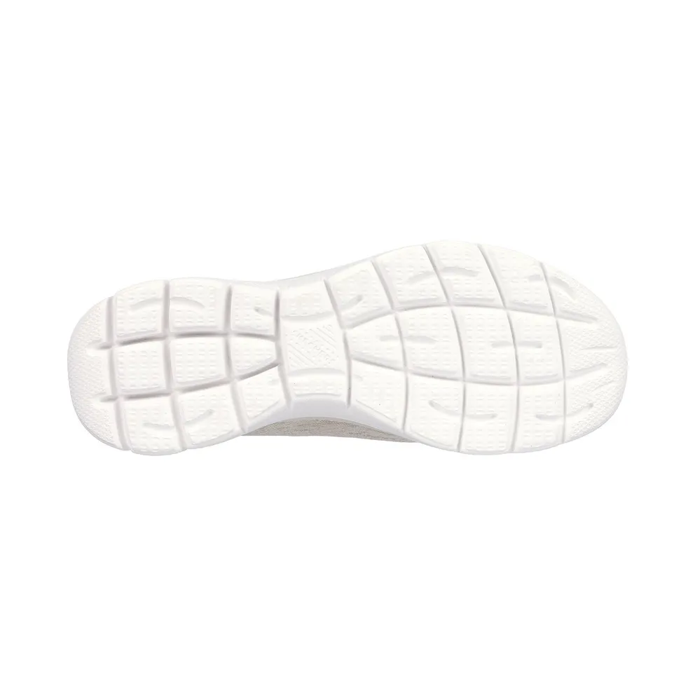 Skechers Summits – Fun Flair Sneaker Taupe/Pink