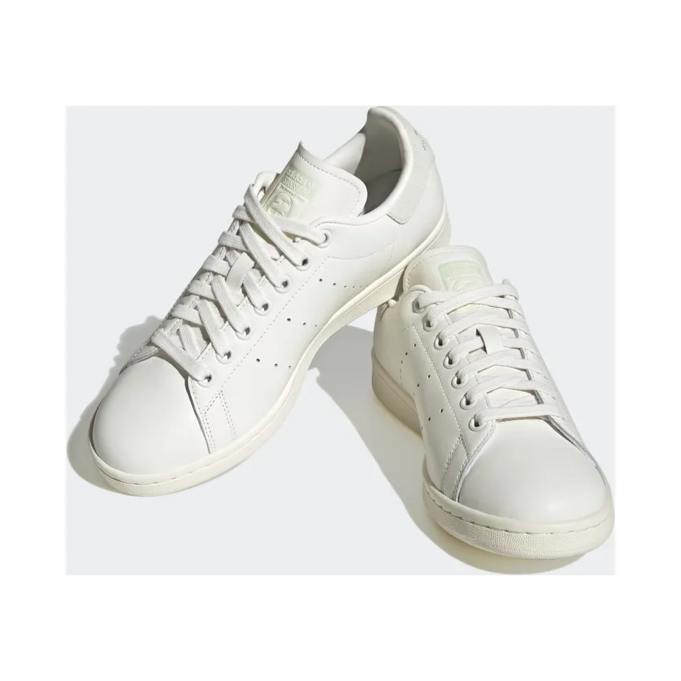 Adidas Stan Smith Core White / Linen Green / Silver Metallic (HQ6659)