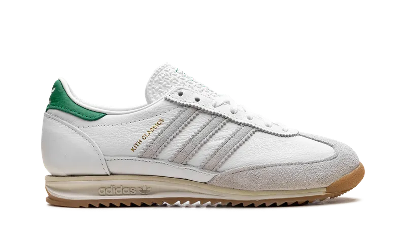 Adidas SL 72 “Kith Classics White Green” (JP8435)