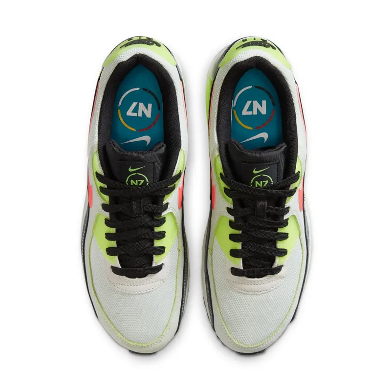 Nike Air Max 90 N7 (2020) Grey/Volt-Crimson-Black (CV0264-001)