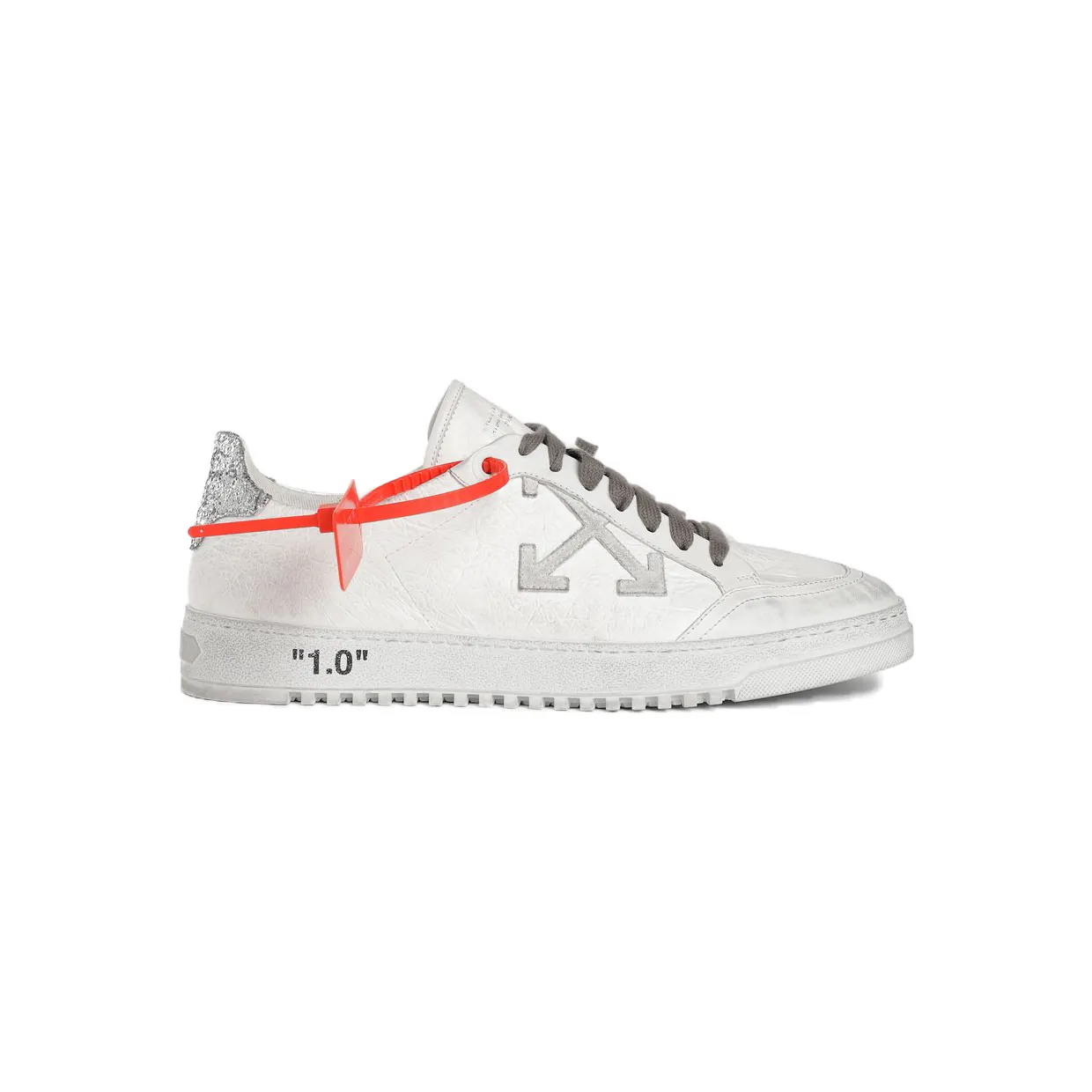 OFF-WHITE 2.0 Silver Glitter FW19 (OMIA042E19D680480191)