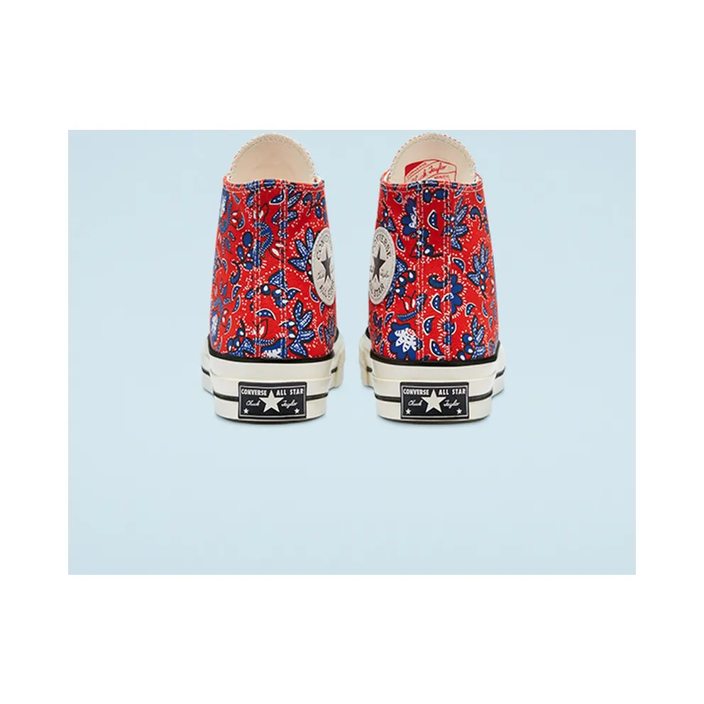 Converse Culture Prints Chuck 70 High Top Habanero Red/egret/rush Blue (171072C)