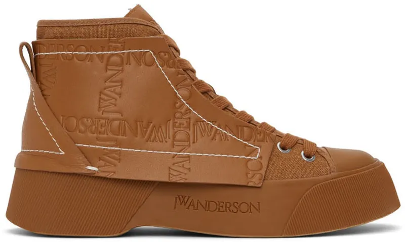 JW Anderson White Logo High (ANM37500A)