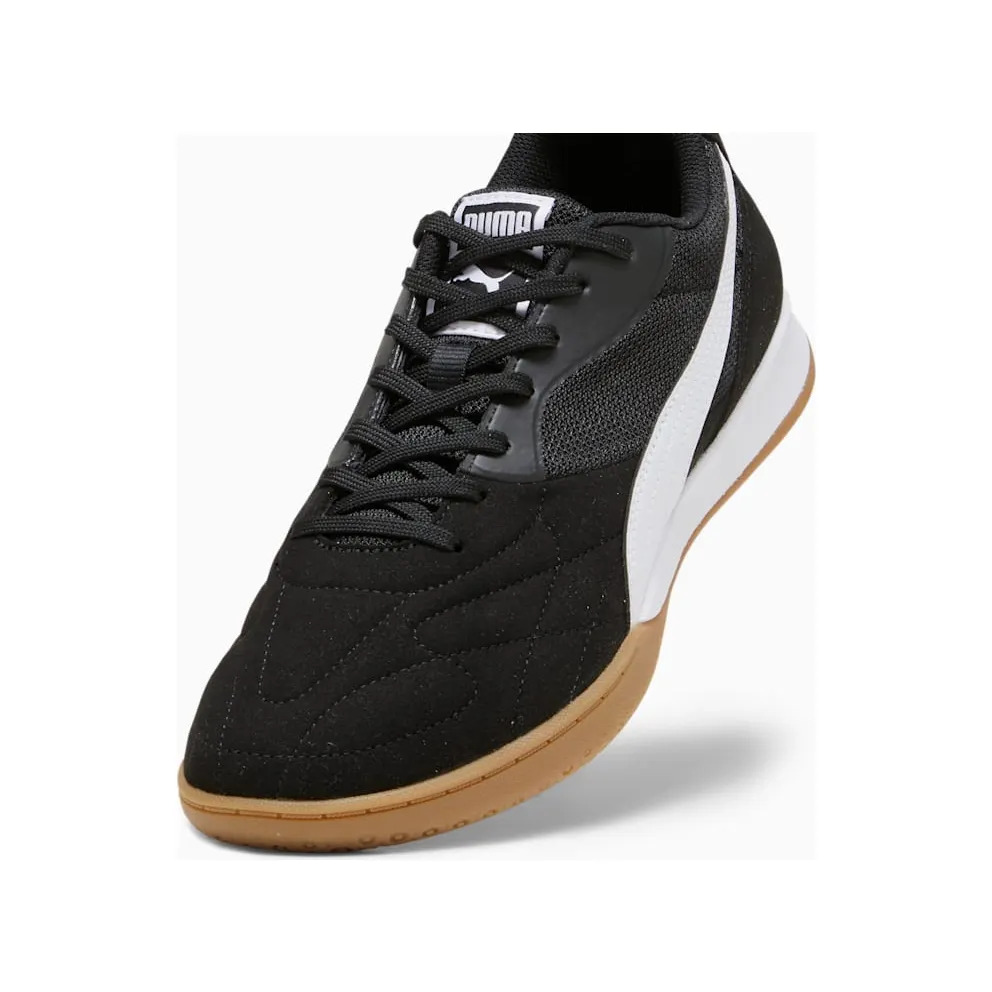 Puma King Top IT Black White Gum (107349-01)