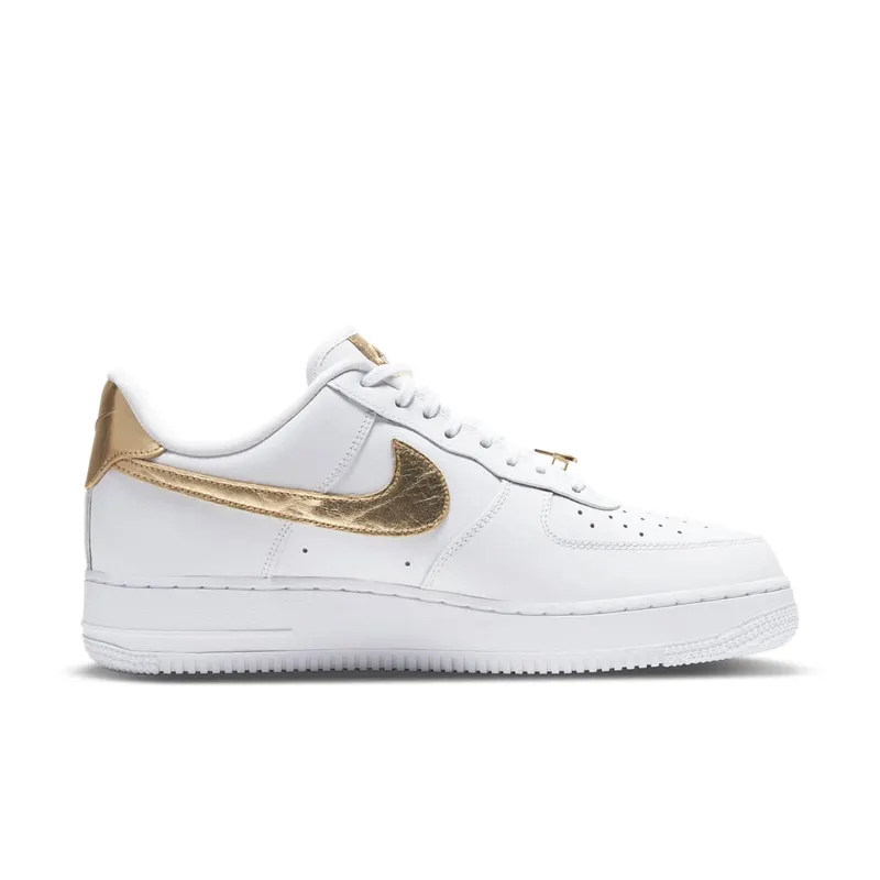 Nike Air Force 1 Low White Metallic Gold (2020) White/White-Metallic Gold (DC2181-100)