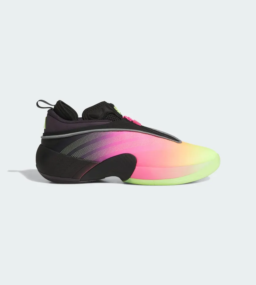 Adidas D.O.N. Issue 7 Aurora Black / Lucid Pink / Hi-Res Yellow (JR7697)
