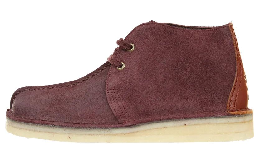 Clarks Desert Trek Boot “BURGUNDY SUEDE” (34941-261)