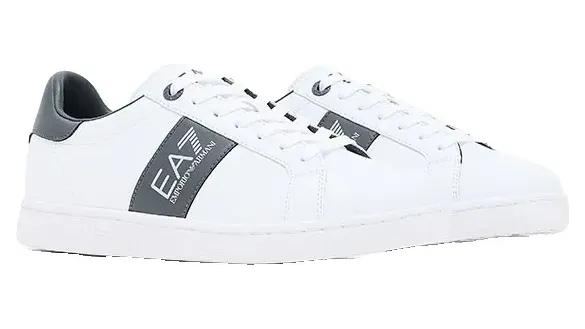 Ea7 Emporio Armani sneaker White / Asphalt / Silver (7X000332AF10848MZ1735)