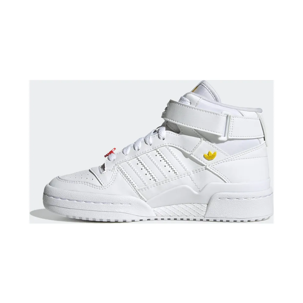 adidas Forum Mid Cloud White / Red / Bright Blue (GY9235)