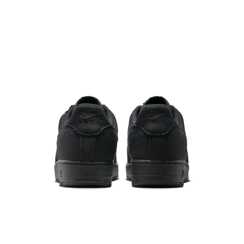 Nike Air Force 1 Low Triple Black Canvas (HV1204-002)