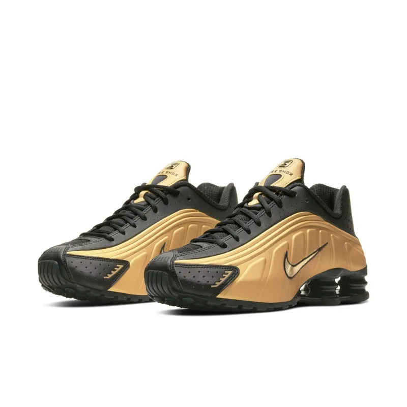 Nike Shox R4 Metallic Gold Black Metallic Gold/Black (104265-702)