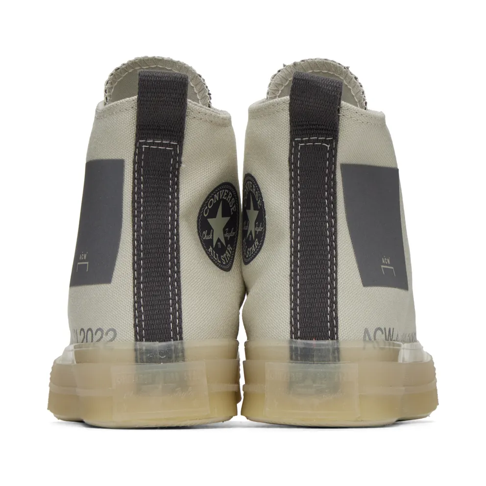 Converse x A Cold Wall Chuck Taylor All Star 70 Hi Pavement / Silver Birch / Steel Gray (A02276C)
