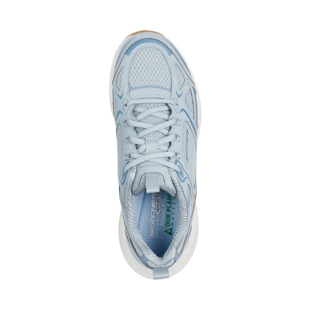 Skechers Relaxed Fit: Edgeride – Silver Eclipse – Blue – “Blue” (150475 BLU)
