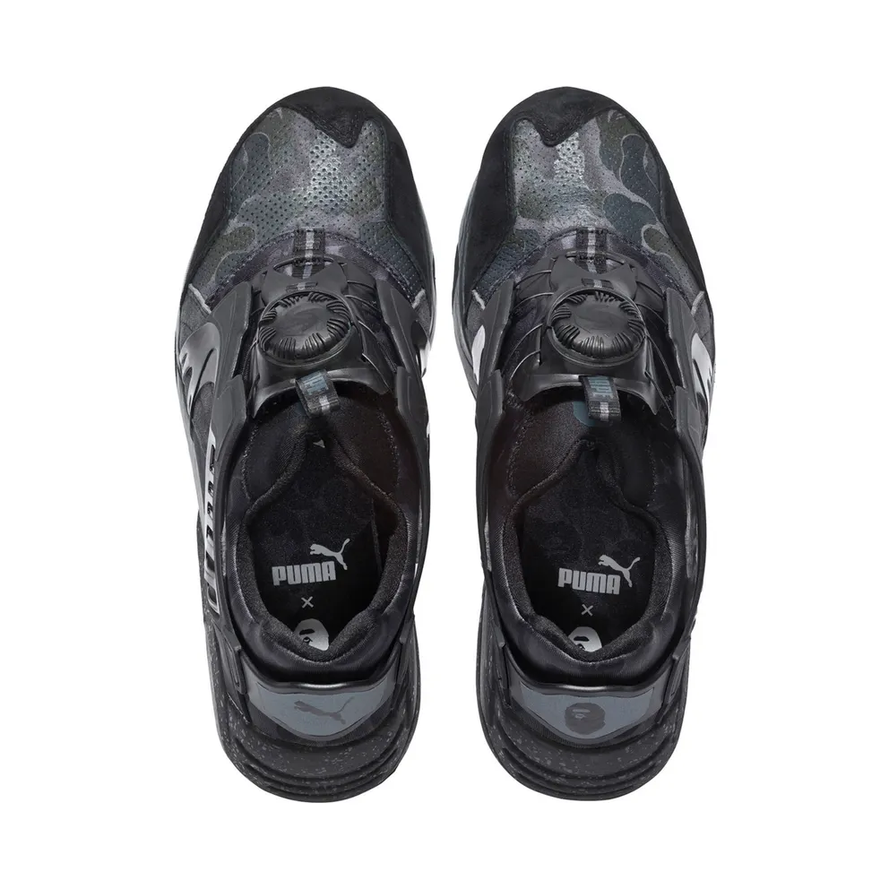 Puma Disc Blaze Bape Camo Black Black/Black (358846-02)