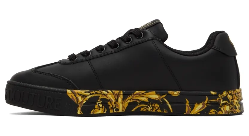 Versace Jeans Couture White Garland Court 88 Sneakers (E72YA3SK6 EZP099) (3)