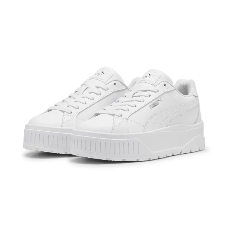 Puma Karmen II Leather “Puma White / Puma White / Puma Silver” (397456_02)