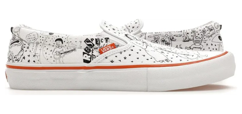Vans Slip-On Pro No Comply Daniel Johnston (VN0A347V2BB)
