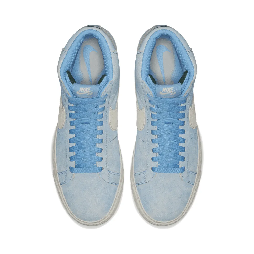 Nike SB Blazer Mid Lance Mountain English Rose University Blue/Light Bone-Habanero Red (864349-406)