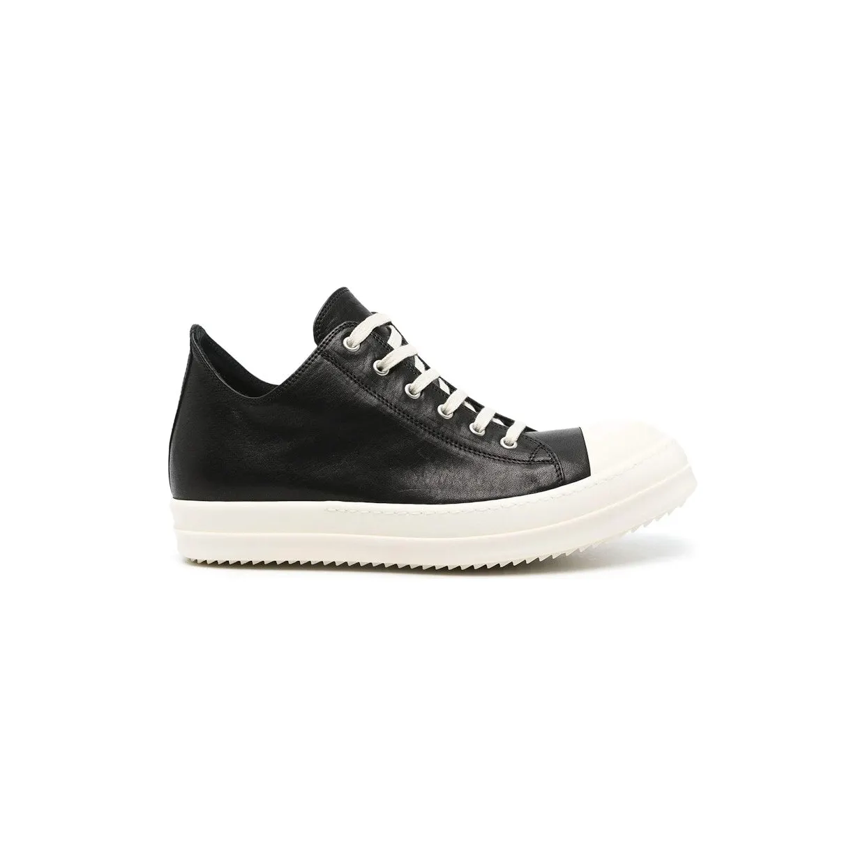Rick Owens Hollywood Low Black Milk (RU01E5891 LGY 911)