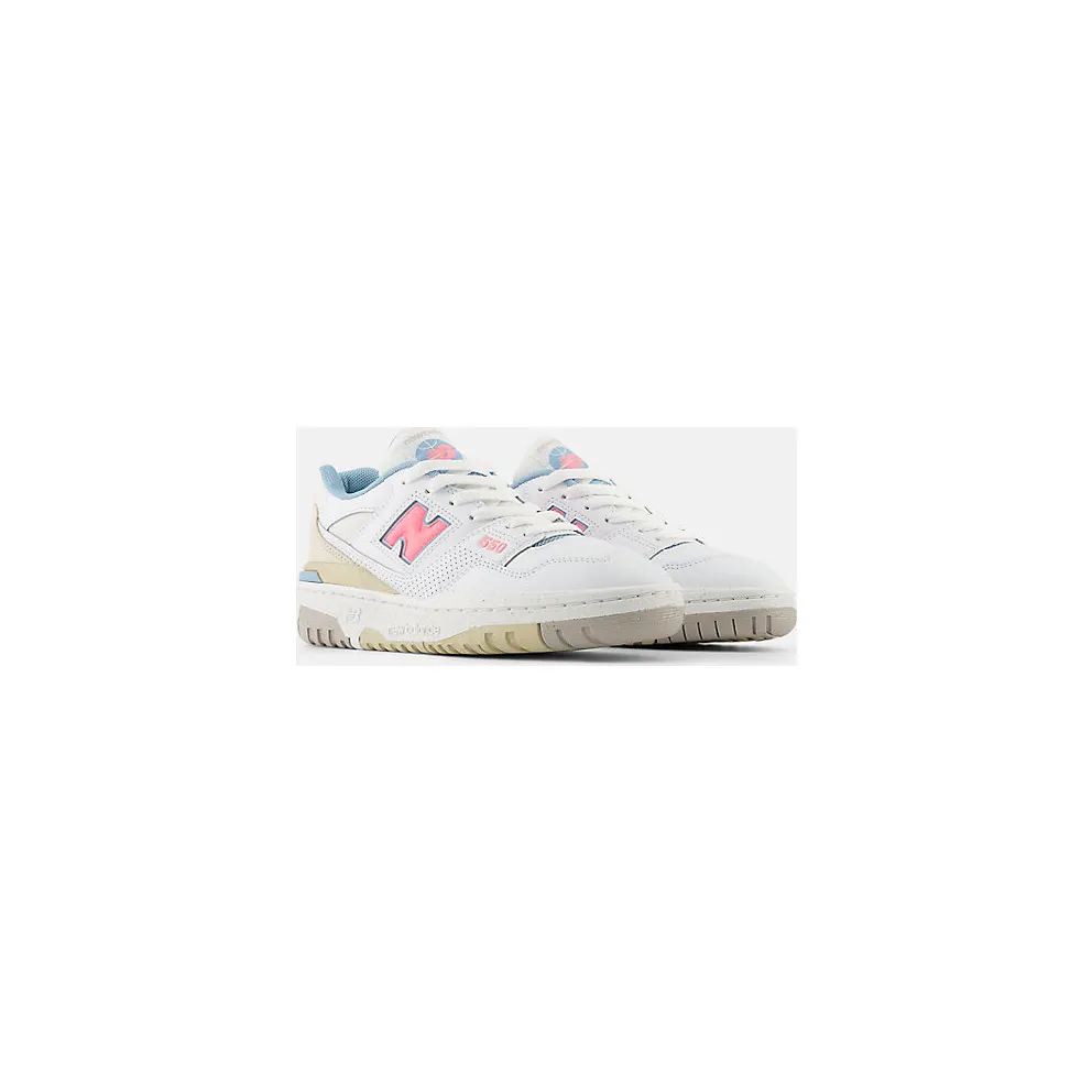 New Balance 550 White Ultra Pink (GSB550EP)