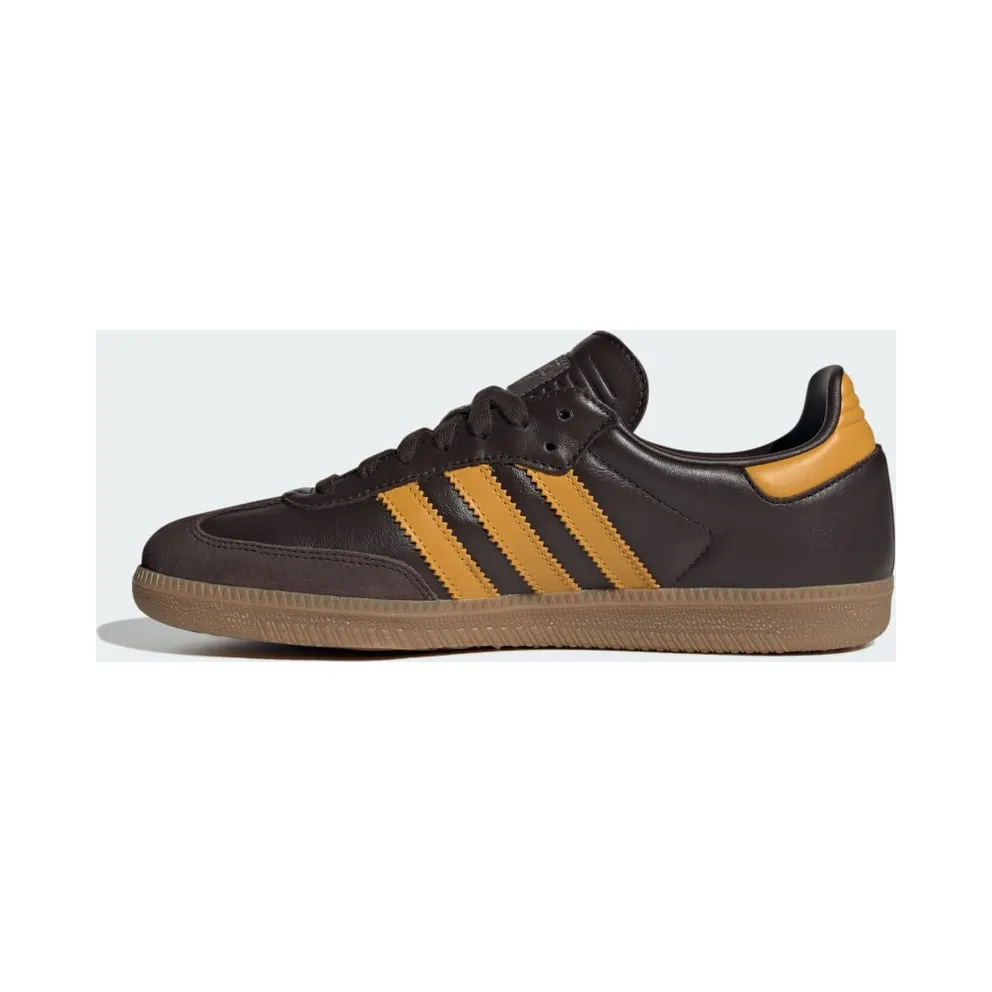 adidas Samba OG Dark Brown / Preloved Yellow / Gum (IG6174)
