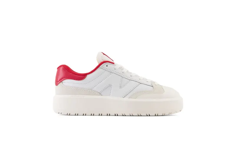 New Balance T302 White Red (CT302VB)